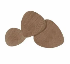 Applique murale, Tria Set 3, Chêne naturel, LED, 2700K, 4320lm, L57cm, H47cm - Bover