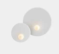 Applique murale, Trip double, blanc, L66cm, H53,5cm - LEDs C4