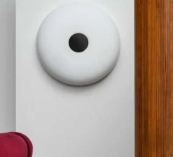 Applique murale, TROPICO GRANDE, noir, LED, 3000K, 4600lm, Ø48cm, H9,6cm - Fontanaarte