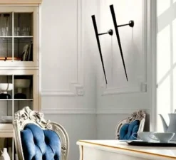 Applique murale, Trylon, noir, H76cm - LUMEN CENTER ITALIA