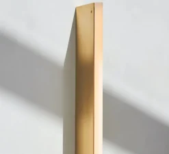 Applique murale, Tube, Laiton satiné, LED, 2700K, 1000 lm, L3cm, H100cm - Anastassiades Studio