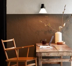 Applique murale, Type 80 glass W4, blanc & noir, Ø15cm, H16cm - Anglepoise