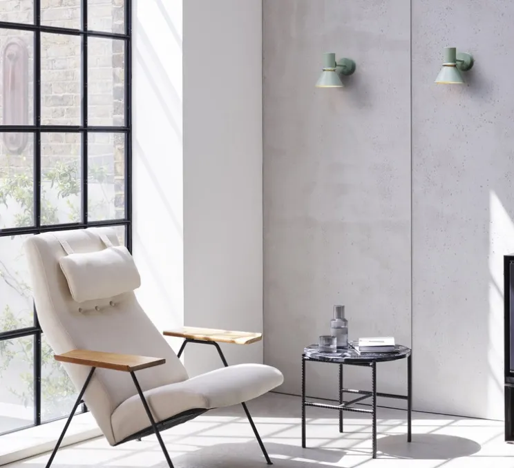 Applique murale, TYPE 80, vert pistache, L26,5cm, H14,5cm - Anglepoise