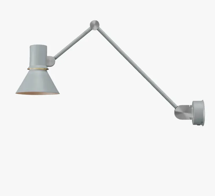 Applique murale, Type 80 W3, brume grise, Ø14,5cm, H53cm - Anglepoise