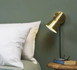 Applique murale, Valencia, laiton, Ø12,5cm, H20cm - It's about Romi