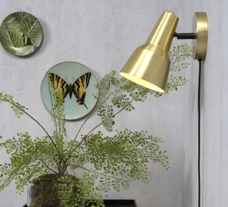 Applique murale, Valencia, laiton, Ø12,5cm, H20cm - It's about Romi