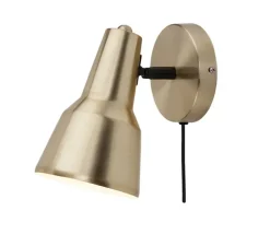 Applique murale, Valencia, laiton, Ø12,5cm, H20cm - It's about Romi