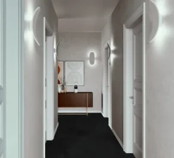 Applique murale, Vela, blanc, LED, dim, 2700K, 1500 lm, L17,5cm, H40,5cm - Penta