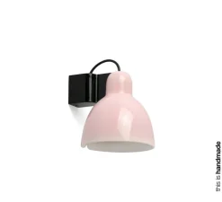 Applique murale, Venice, rose, L16cm, H18cm - Faro