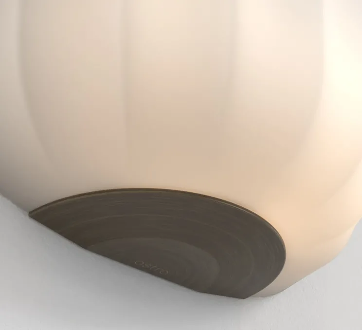 Applique murale, Veo, bronze, L20cm, H21,7cm - Astro