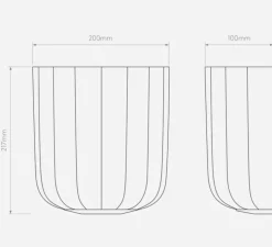 Applique murale, Veo, bronze, L20cm, H21,7cm - Astro