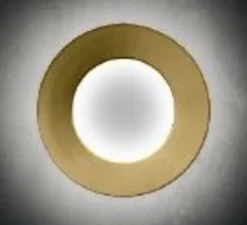 Applique murale, Vera 26, laiton, blanc, LED, 2700k, 2598lm, Ø26cm, P7cm - Icone