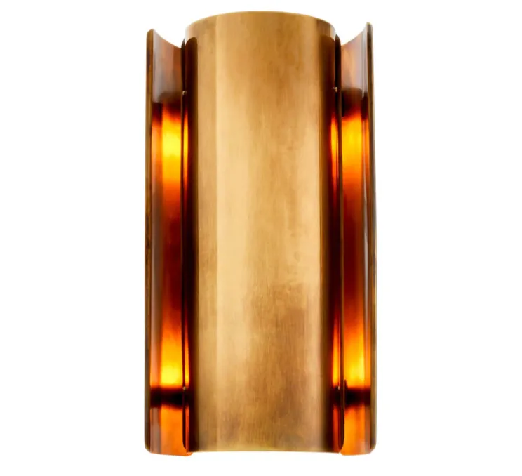 Applique murale, Vergé S, Laiton vintage, L16,5cm, H31,8cm - Eichholtz