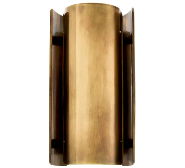 Applique murale, Vergé S, Laiton vintage, L16,5cm, H31,8cm - Eichholtz