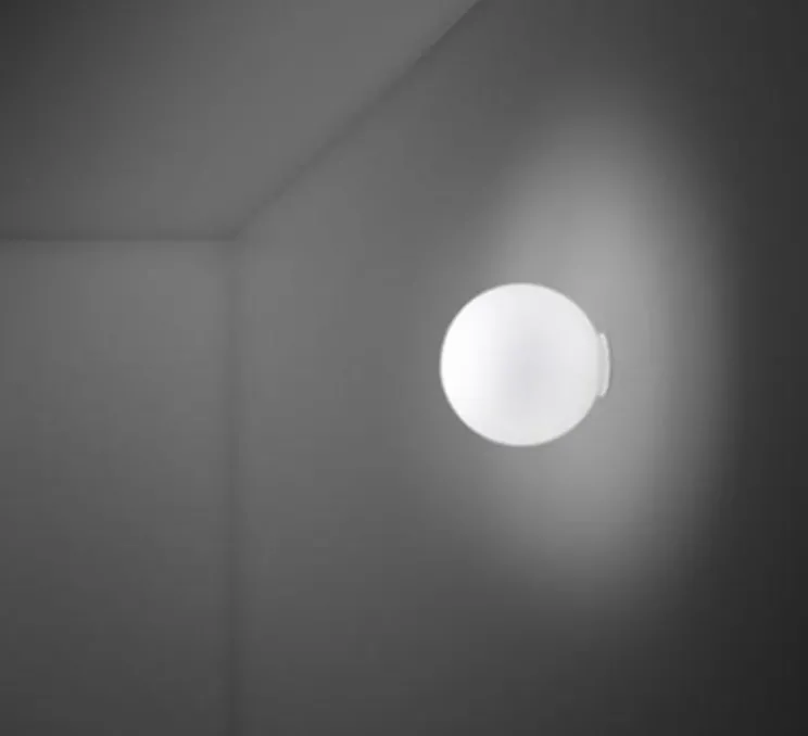 Applique murale, Versioni G9, blanc, IP44, Ø14cm, P15cm - Fabbian