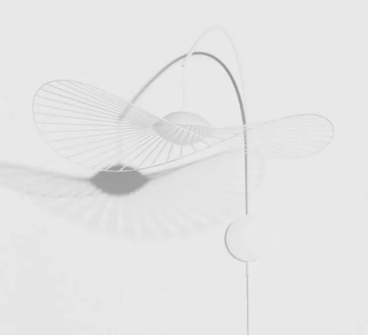 Applique murale, Vertigo nova, blanc, LED, dim, 2700K, 1350 lm, Ø110cm, H104cm - Petite Friture