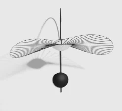 Applique murale, Vertigo nova, noir et blanc, LED, dim, 2700K, 1350 lm, Ø110cm, H104cm - Petite Friture