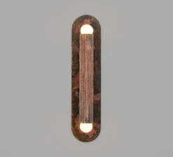 Applique murale, Vesta LG, rose cendré, L10,5cm, H45,6cm - Schwung