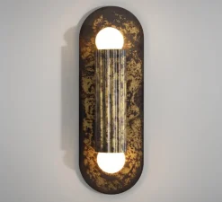 Applique murale, Vesta SM, or ombré, L10,5cm, H30,5cm - Schwung