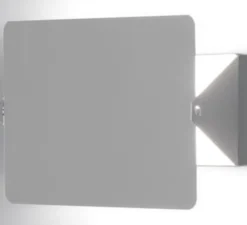 Applique murale, Volet Pivotant Simple, E14, aluminium, L17cm, H13cm, interrupteur - Nemo Lighting