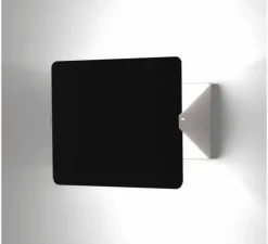 Applique murale, Volet Pivotant Simple, noir, LED, 3000K, 1000lm, L17cm, H13cm - Charlotte Perriand -Nemo Lighting