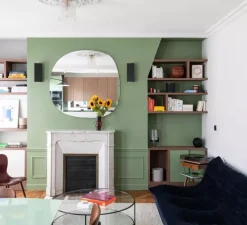 Applique murale, Volet Pivotant Double, noir, LED, 3000K, 2000lm, L34cm, H13cm - Nemo Lighting