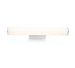 Applique murale, Volga 310, chrome, IP44, LED, 3000K, 469lm, Ø4cm, H31cm - FARO