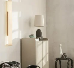 Applique murale, vuelta 100, laiton, LED, 3000K, 2400lm, Ø8,4cm, H100cm - Ferm Living