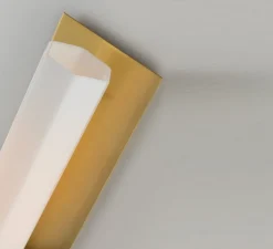 Applique murale, Walton, laiton ancien,L11,4cm, H38cm - Hudson Valley