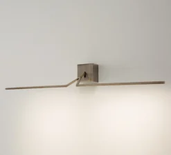 Applique murale, Ypsilon, bronze, LED, 3000K, 880 lm, L90cm - Icone