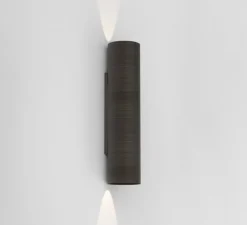 Applique murale, Yuma 300 , bronze, LED, 2700K, 166lm, L7cm, H30cm - Astro