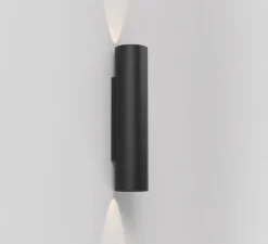 Applique murale, Yuma 300 LED, noir, LED, 2700K, 166lm, L7cm, H30cm - Astro