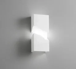 Applique murale,Vertbois, prêt à peindre, Lilia, blanc, L12cm, H28cm - Nedgis