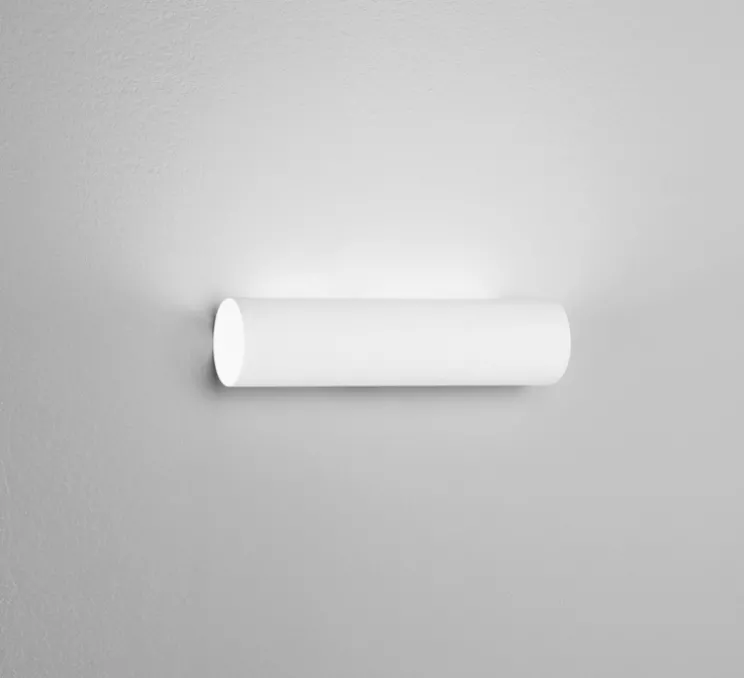 Applique murale,Vertbois, prêt à peindre, Léane, blanc, Led, 3000-4000 K,700lm, L32cm, Ø8cm - Nedgis