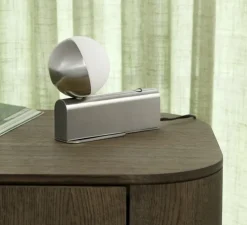 Applique ou lampe à poser, Balancer mini, acier, LED, dim, 3000K, 550 lm, Ø9cm, H19cm - Northern