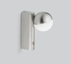 Applique ou lampe à poser, Balancer mini, acier, LED, dim, 3000K, 550 lm, Ø9cm, H19cm - Northern