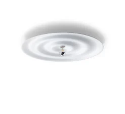 Applique ou plafonnier, Alma, blanc de sécurité, Ø69cm, H8cm - Wastberg