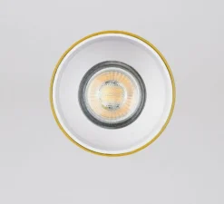 Applique ou plafonnier, Annabelle, jaune, Ø9cm, H11cm - Zangra