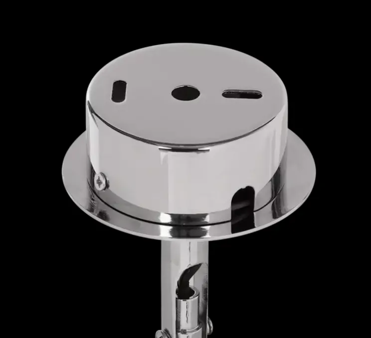 Applique ou plafonnier, Asteria spot, Acier brossé, LED, dim, 3000K, 500 lm, Ø12cm, H14,1cm - Umage