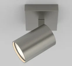 Applique ou plafonnier, Ascoli single, nickel mat, L8cm, H13cm - Astro Lighting