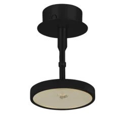 Applique ou plafonnier, Asteria spot, noir, LED, dim, 3000K, 500 lm, Ø12cm, H14,1cm - Umage