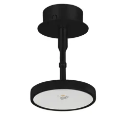 Applique ou plafonnier, Asteria spot, noir, LED, dim, 3000K, 500 lm, Ø12cm, H14,1cm - Umage
