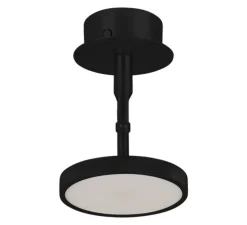 Applique ou plafonnier, Asteria spot, noir, LED, dim, 3000K, 500 lm, Ø12cm, H14,1cm - Umage