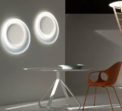 Applique ou plafonnier, Bahia, blanc, LED, 2850K, 4210lm, L70cm, H76cm - Foscarini
