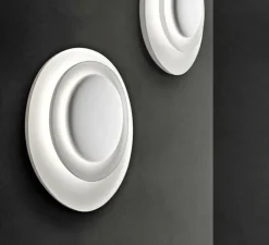 Applique ou plafonnier, Bahia, blanc, LED, 2850K, 4210lm, L70cm, H76cm - Foscarini