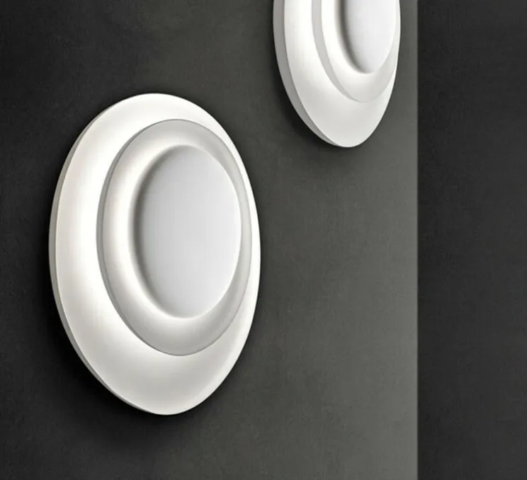 Applique ou plafonnier, Bahia, blanc, LED, 2850K, 4210lm, L70cm, H76cm - Foscarini