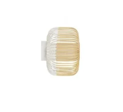 Applique ou plafonnier, Bamboo Light S, blanc, Ø35cm, H23cm - Forestier