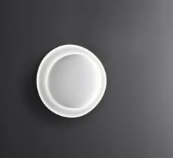 Applique ou plafonnier, Bahia mini LED dimmable, blanc, LED, 2850K, 2425lm, L55cm, H6,5cm - Foscarini