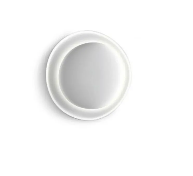 Applique ou plafonnier, Bahia mini LED dimmable, blanc, LED, 2850K, 2425lm, L55cm, H6,5cm - Foscarini