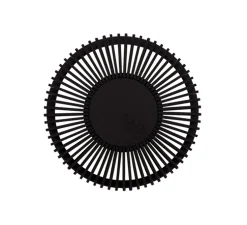 Applique ou plafonnier, Clava Up, chêne noir, Ø35cm, H16cm - Umage